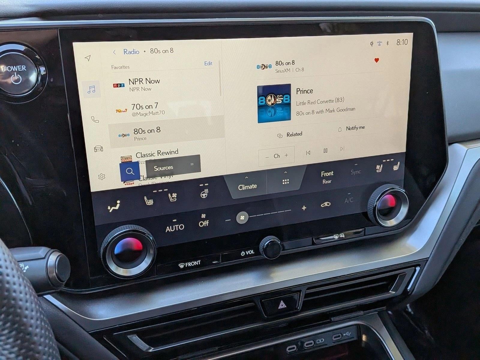 2025 Lexus TX 500h F SPORT Premium AWD