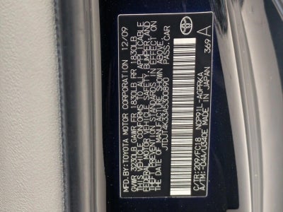 2010 Toyota Yaris 3dr LB Auto (Natl)