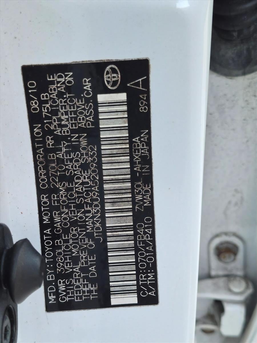 2010 Toyota Prius 5dr HB II (Natl)