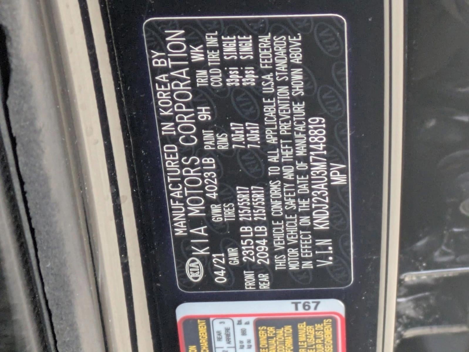 2021 Kia Soul S IVT