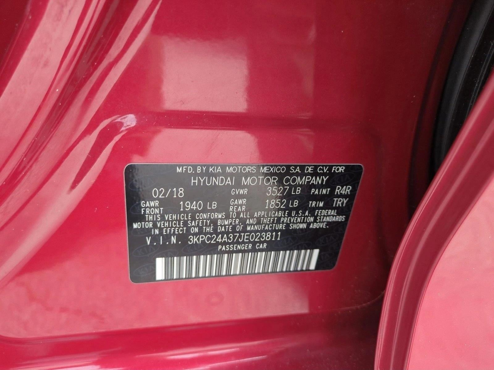 2018 Hyundai ACCENT SE Sedan Auto