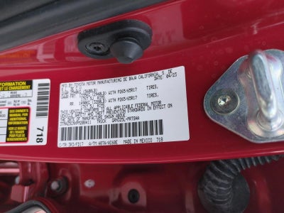 2023 Toyota Tacoma 2WD 2WD TRD Sport Double Cab 5' Bed V6 AT (Natl)
