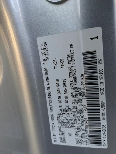 2024 Toyota Tacoma 4WD 4WD Trailhunter Hybrid Double Cab 5' Bed AT (Natl)