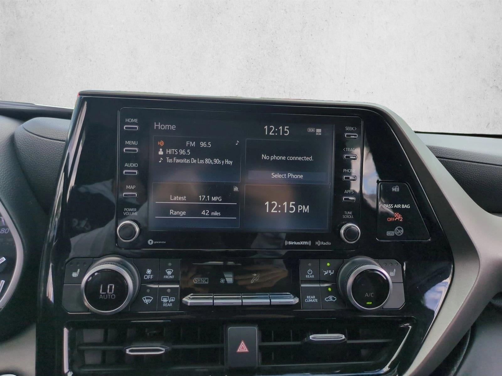 2020 Toyota Highlander XLE AWD (Natl)