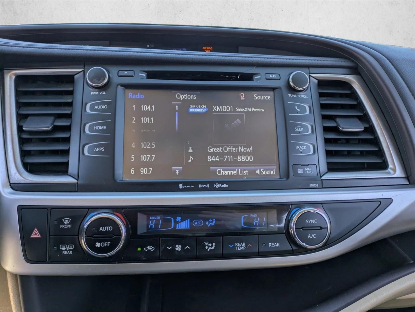 2016 Toyota Highlander FWD 4dr V6 XLE (Natl)