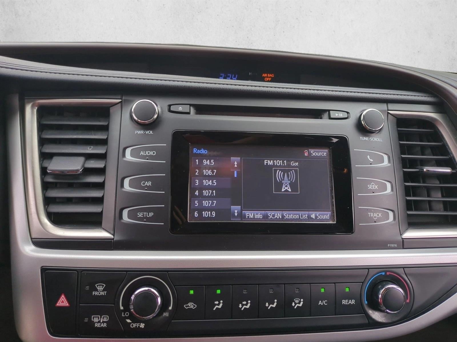 2019 Toyota Highlander LE I4 FWD (Natl)