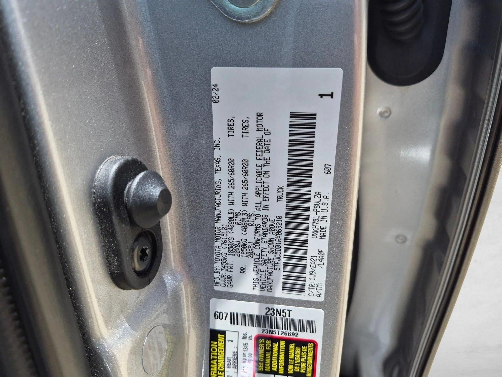 2024 Toyota Tundra 4WD 4WD Limited Hybrid CrewMax 5.5' Bed (Natl)