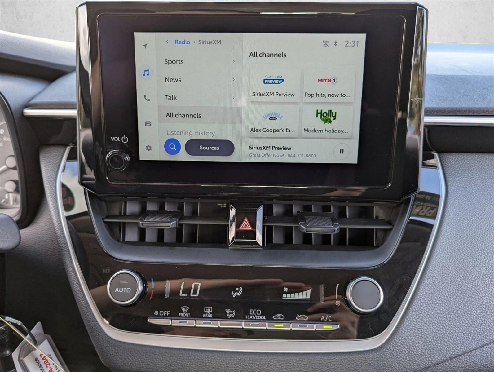 2025 Toyota Corolla LE CVT (Natl)