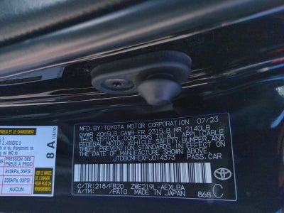 2023 Toyota Corolla Hybrid LE FWD (Natl)