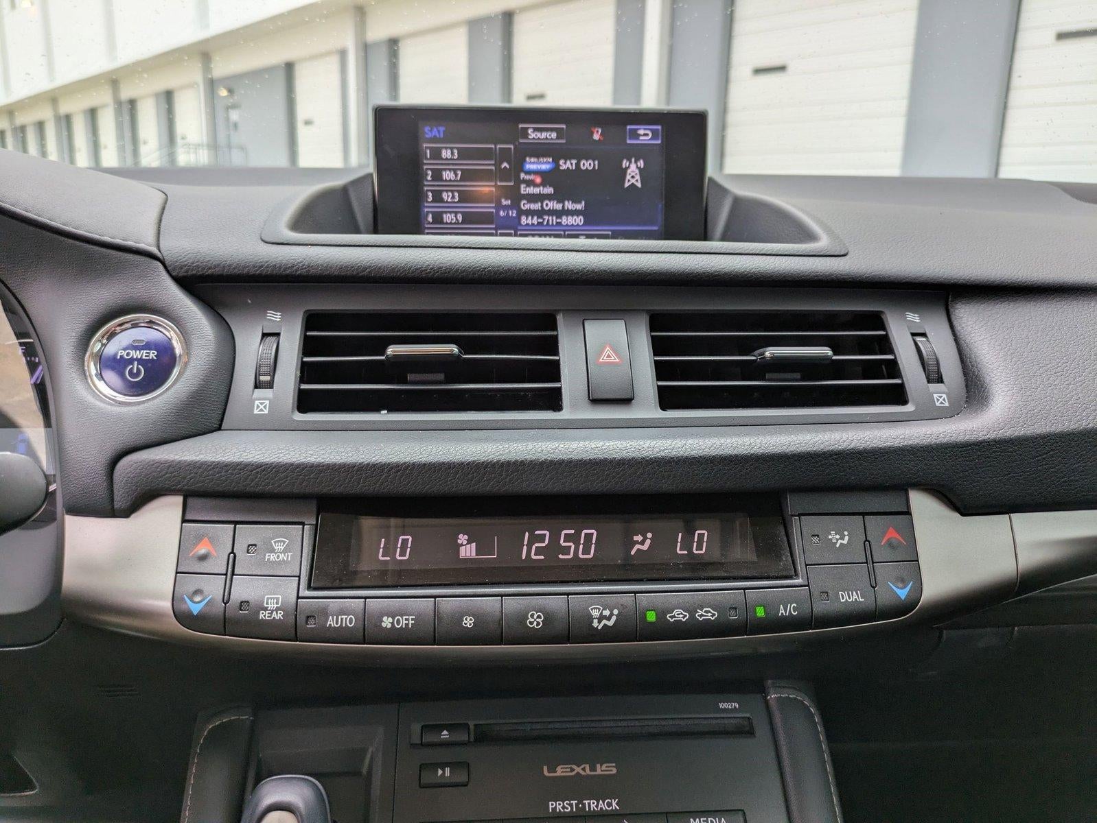 2014 Lexus CT 200h 5dr Sdn Hybrid