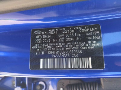 2024 Hyundai ELANTRA SEL IVT
