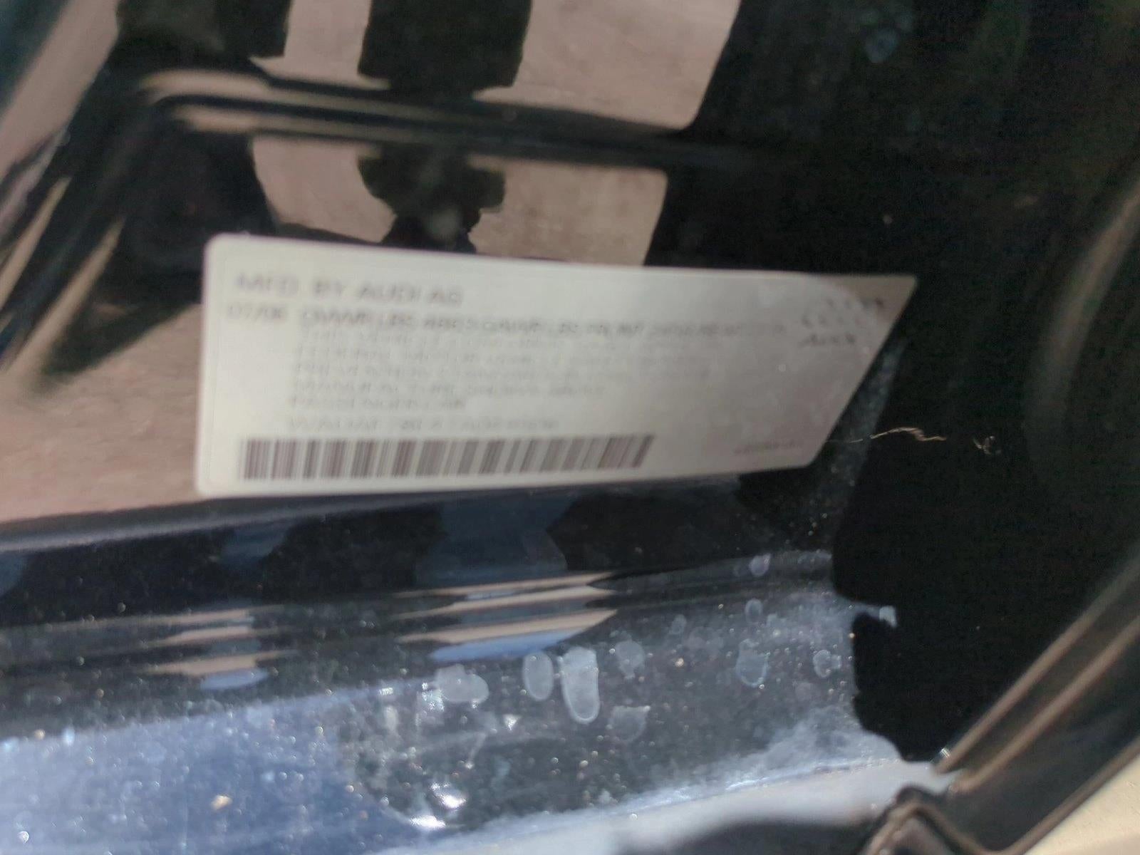 2007 Audi A4 2007.5 4dr Sdn Man 2.0T FrontTrak