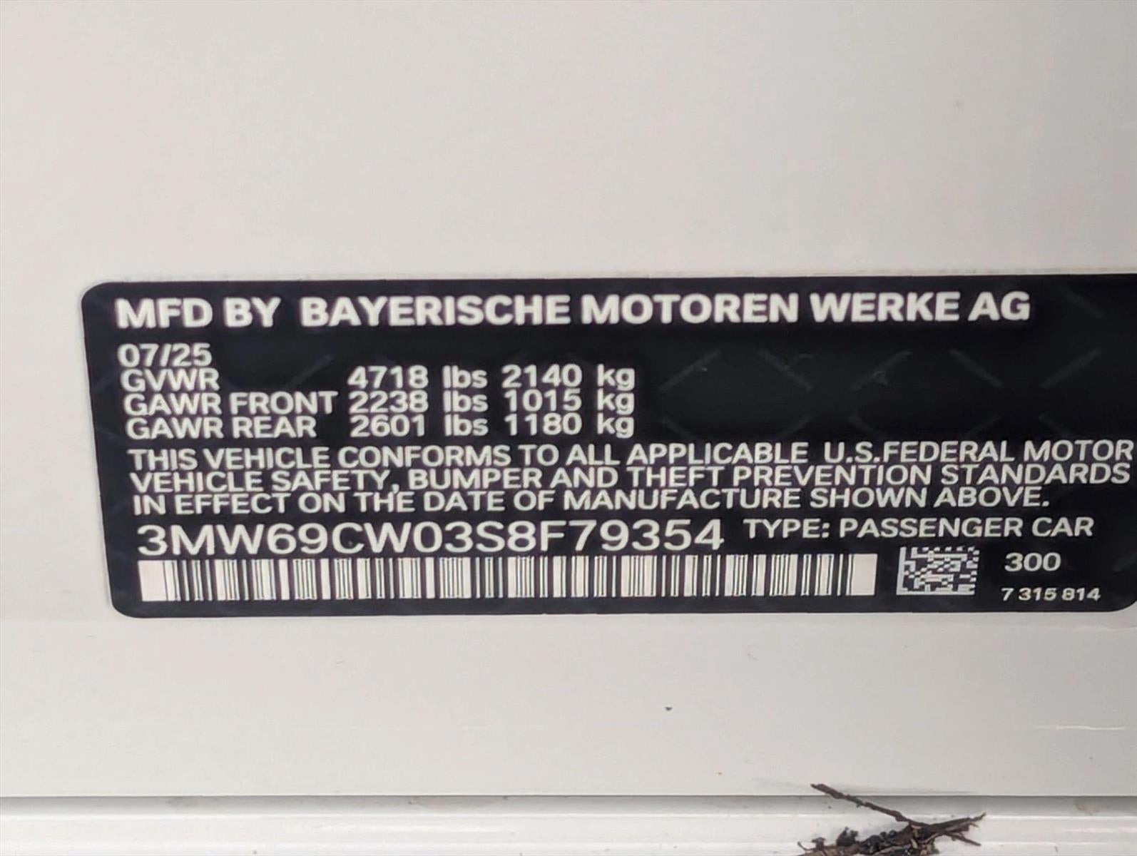 2025 BMW 330i Sedan
