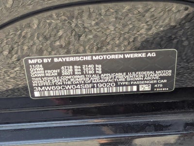2025 BMW 330i Sedan