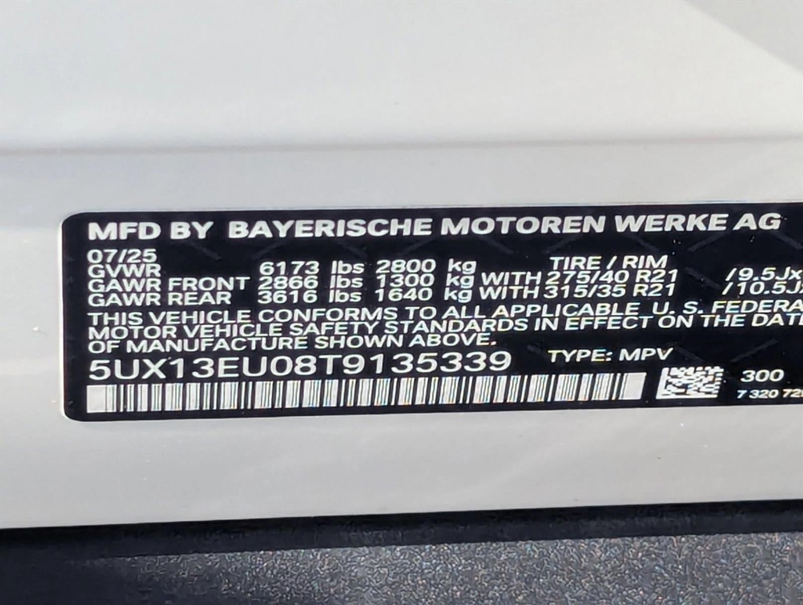 2026 BMW X5 sDrive40i Sports Activity Vehicle
