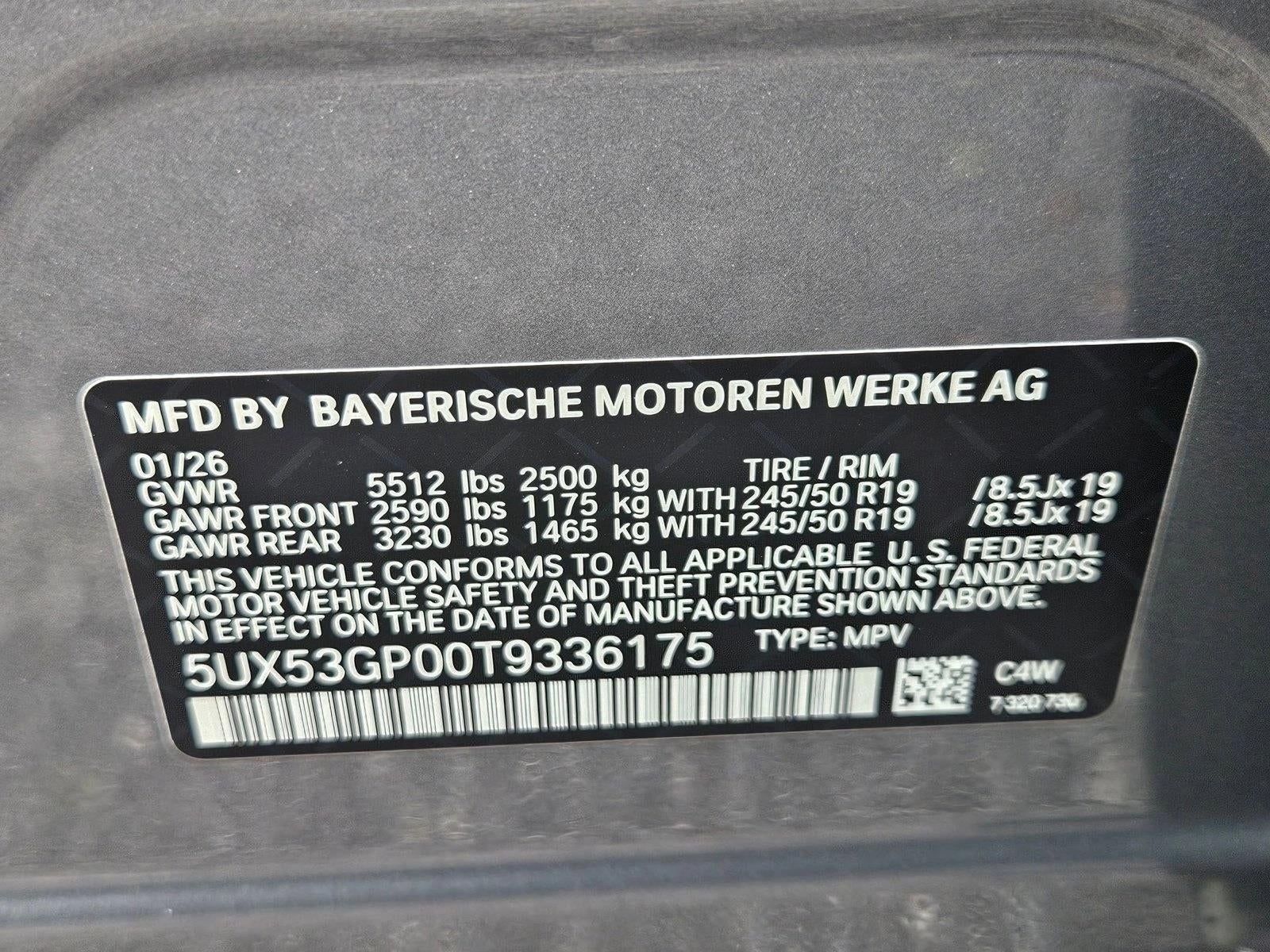 2026 BMW X3 30 xDrive Sports Activity Vehicle
