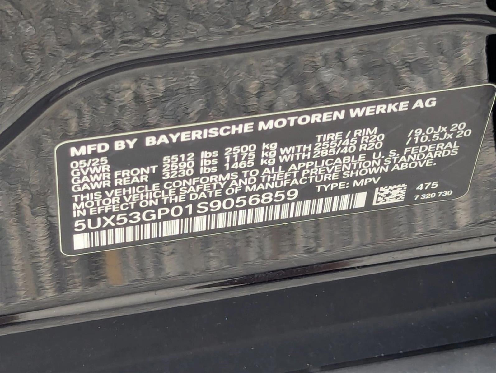2025 BMW X3 30 xDrive Sports Activity Vehicle