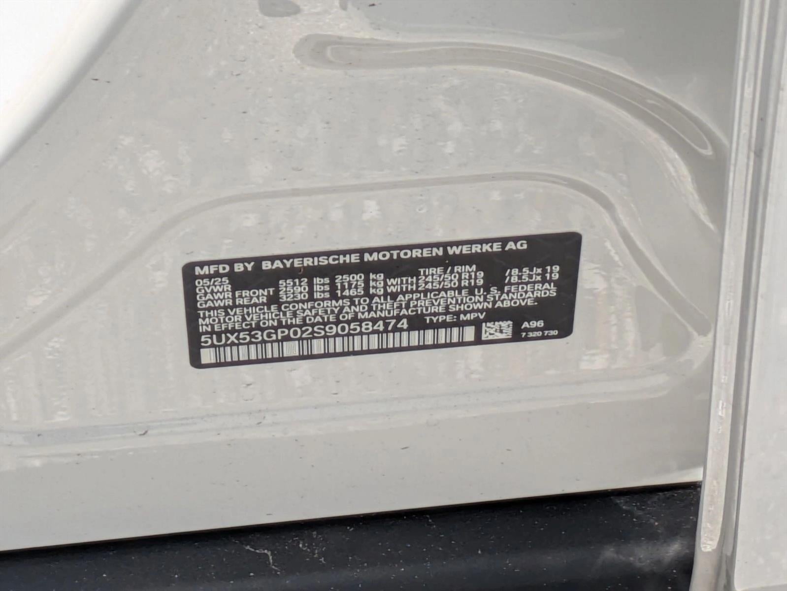 2025 BMW X3 30 xDrive Sports Activity Vehicle