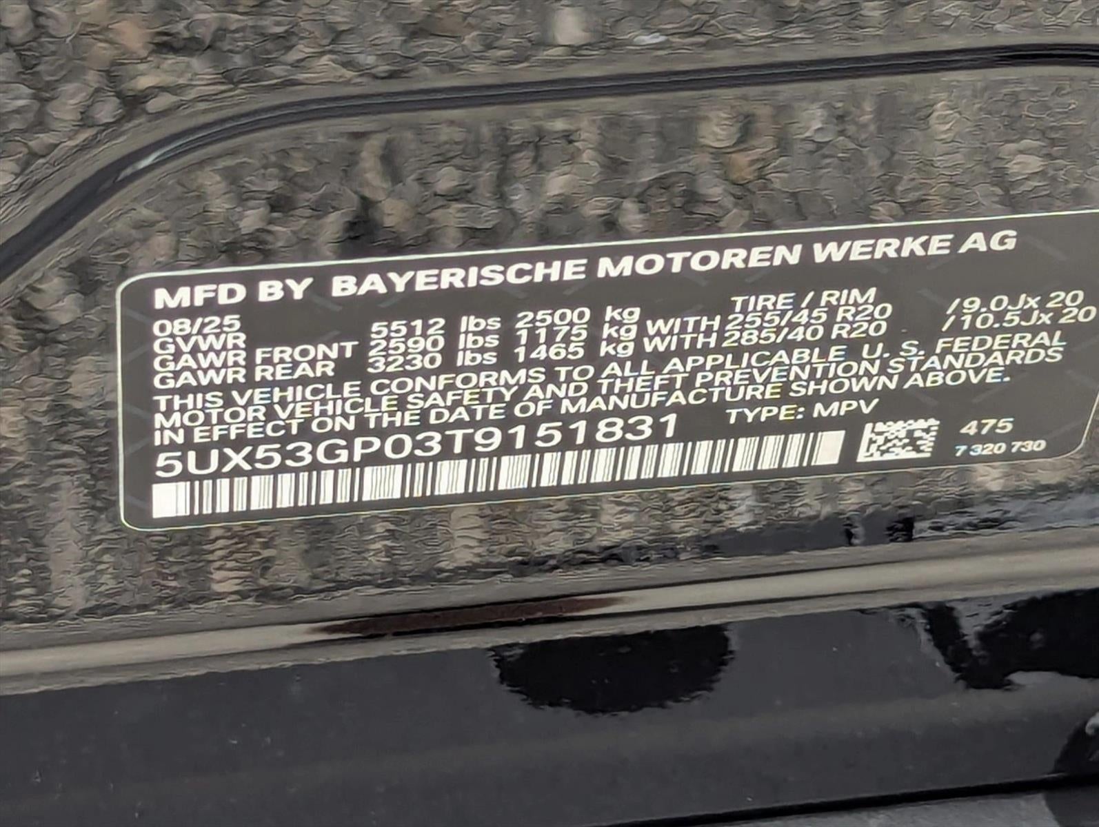 2026 BMW X3 30 xDrive Sports Activity Vehicle