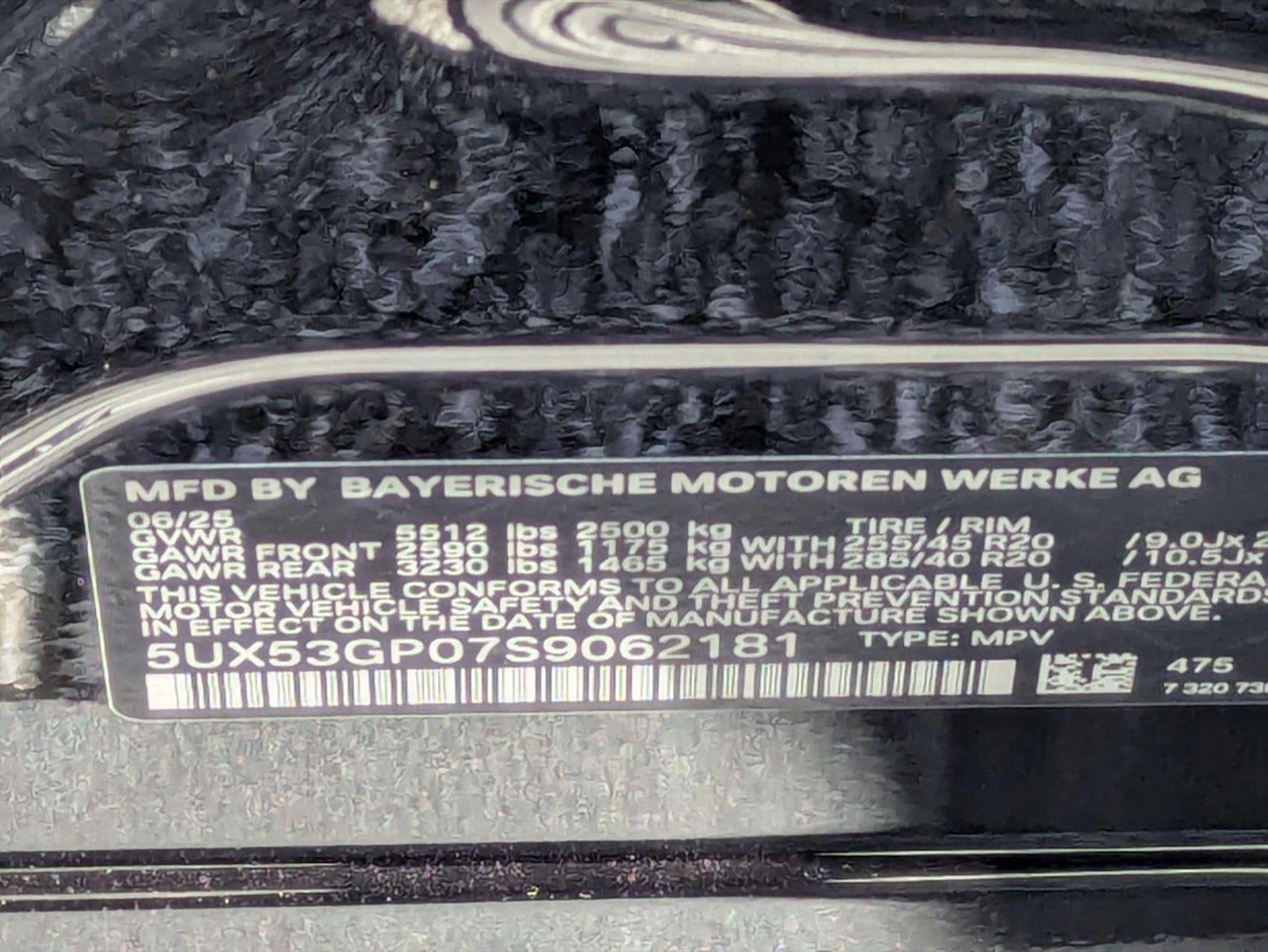 2025 BMW X3 30 xDrive Sports Activity Vehicle