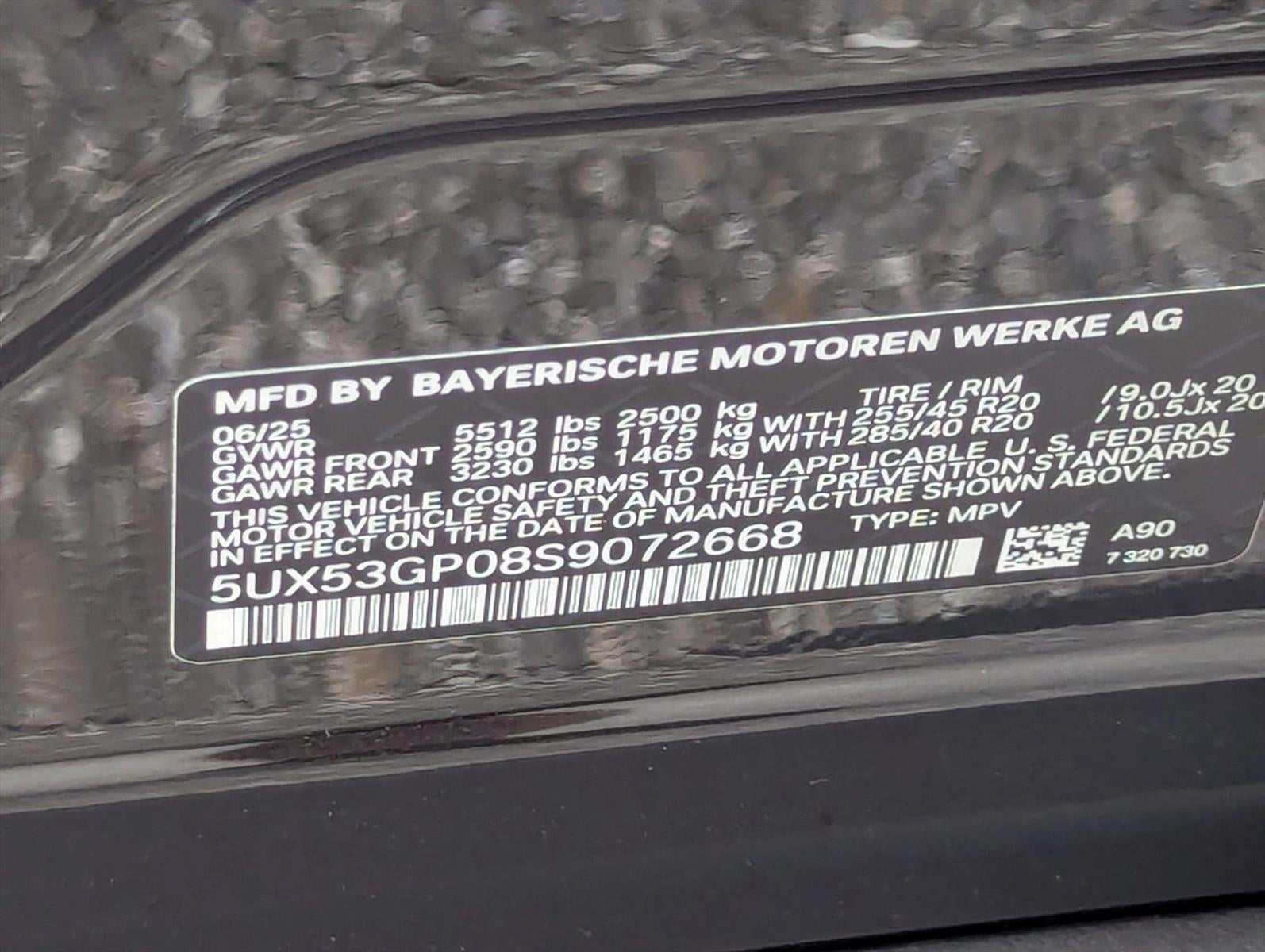 2025 BMW X3 30 xDrive Sports Activity Vehicle