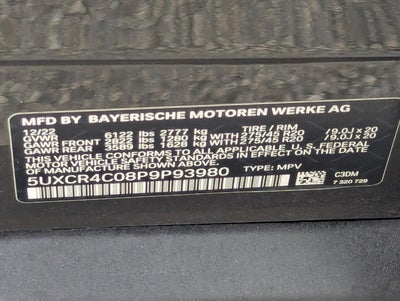 2023 BMW X5 sDrive40i Sports Activity Vehicle