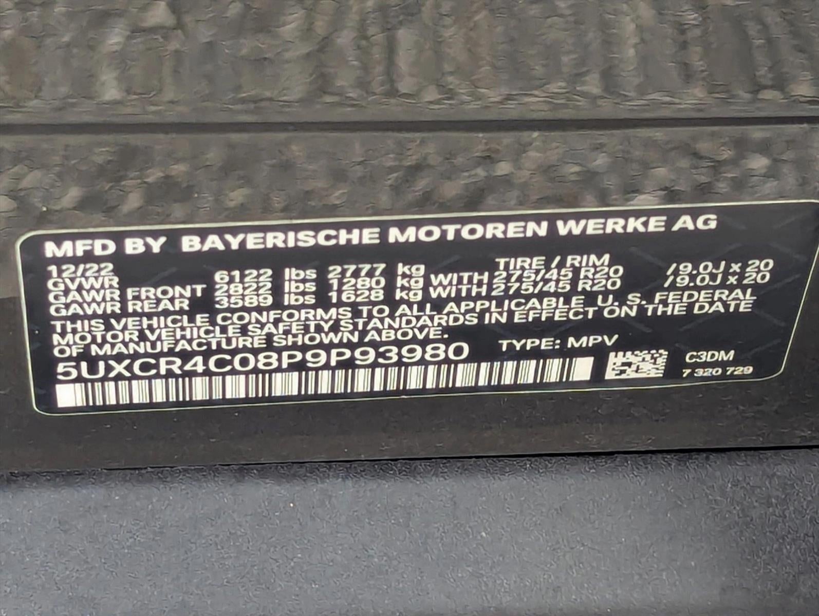 2023 BMW X5 sDrive40i Sports Activity Vehicle