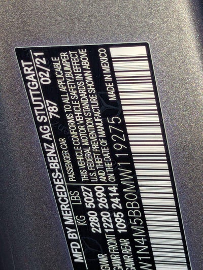 2021 Mercedes-Benz GLB AMG® GLB 35 4MATIC® SUV