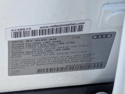 2023 Audi Q5 S line Premium Plus 45 TFSI quattro