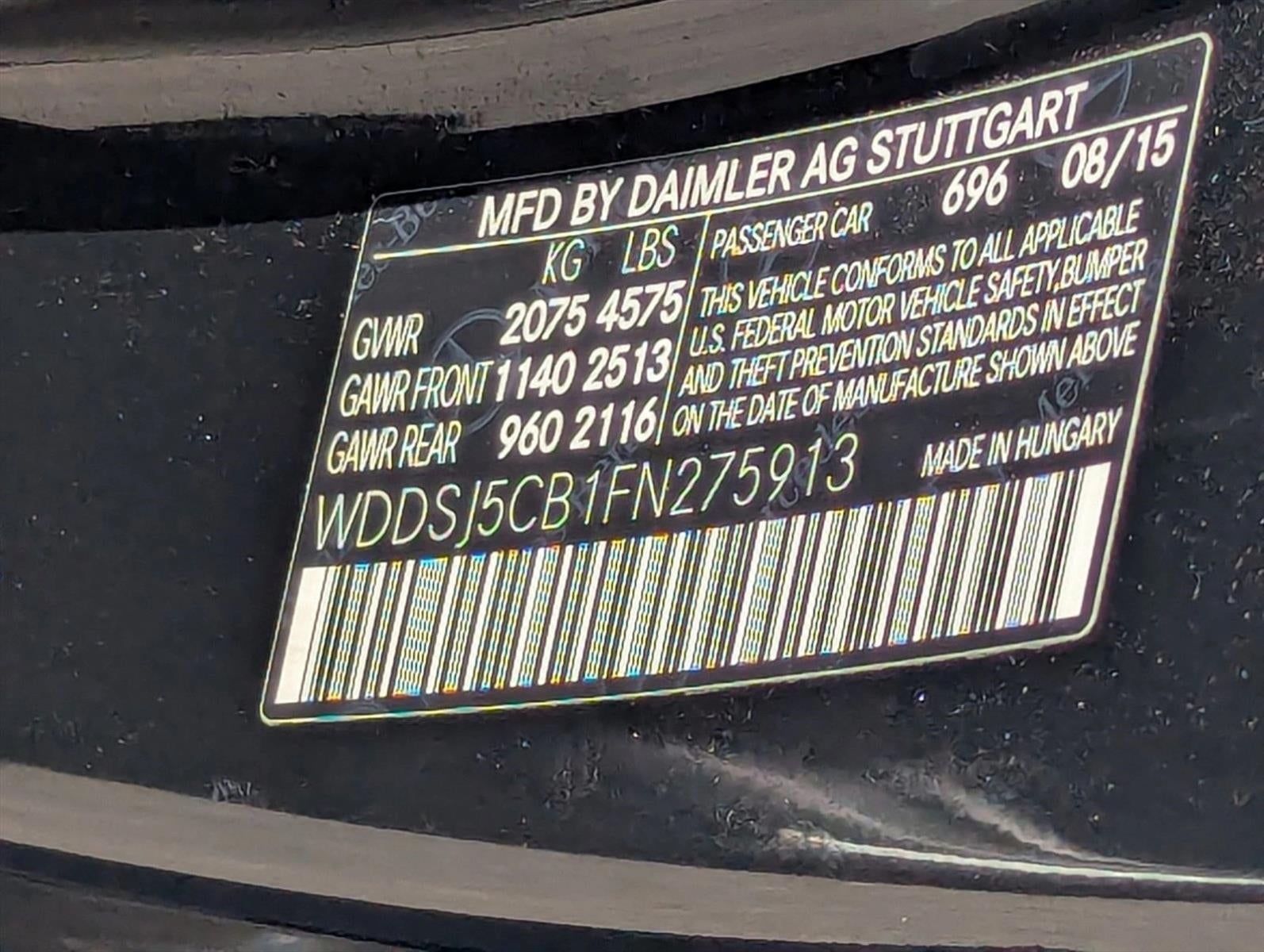 2015 Mercedes-Benz CLA CLA 45 AMG® Coupe