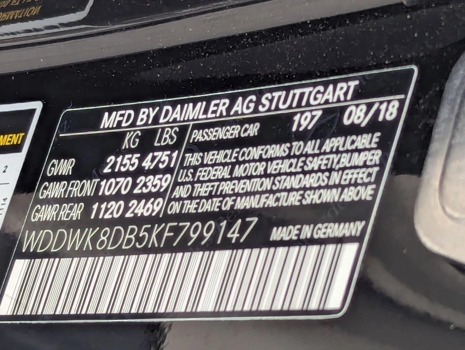 2019 Mercedes-Benz C-Class C 300 Cabriolet