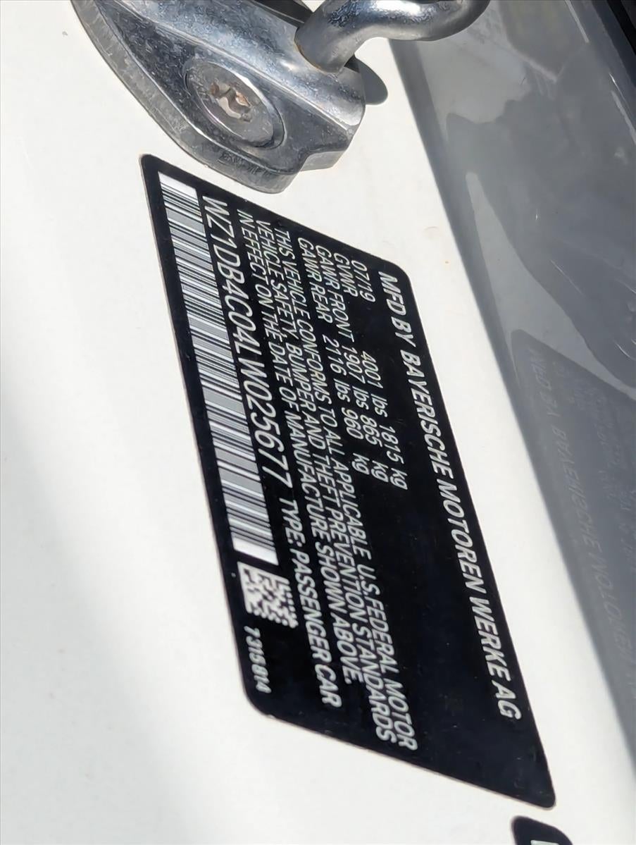 2020 Toyota GR Supra 3.0 Auto (Natl)