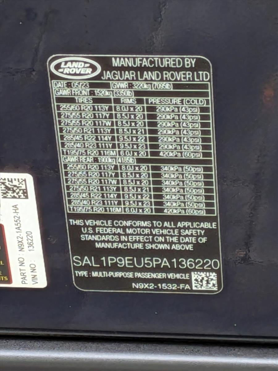 2023 Land Rover Range Rover Sport P360 SE