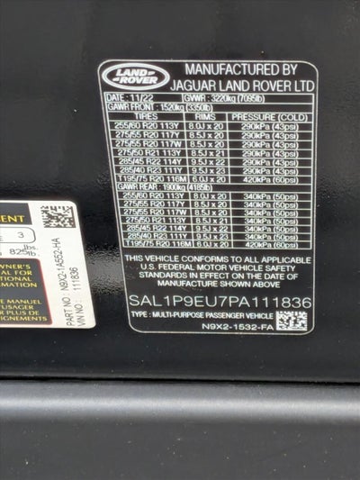 2023 Land Rover Range Rover Sport P360 SE