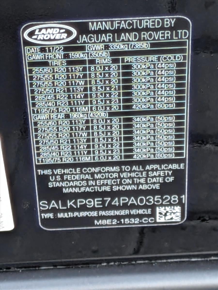 2023 Land Rover Range Rover P530 SE SWB