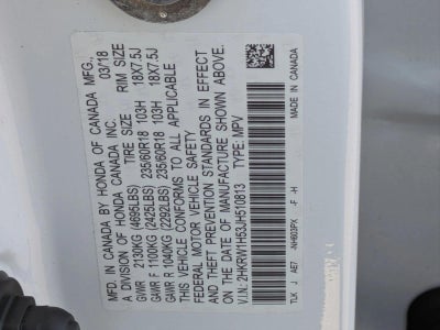 2018 Honda CR-V EX 2WD