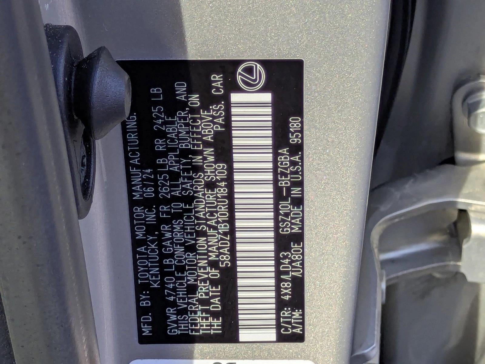 2024 Lexus ES 350 FWD