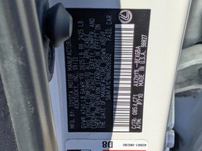 2022 Lexus ES 300h Ultra Luxury FWD