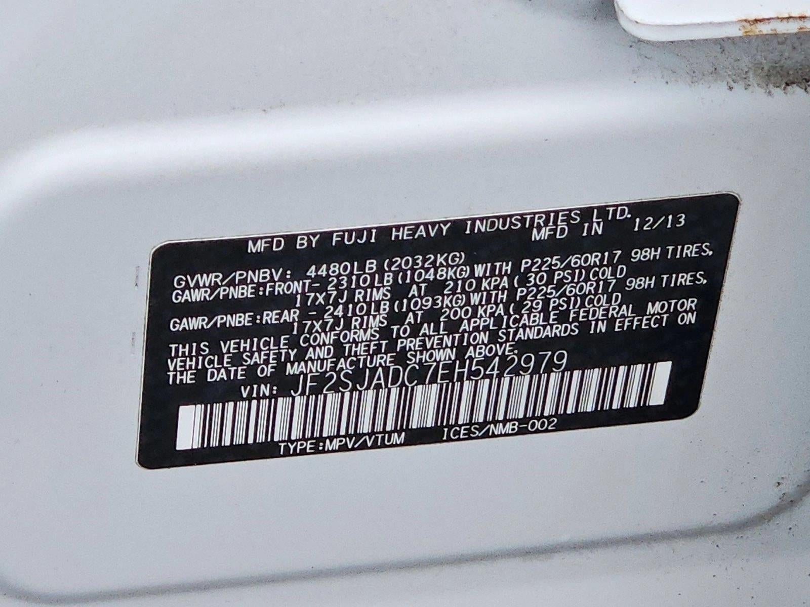 2014 Subaru Forester 2.5i Premium Automatic