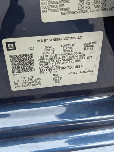 2021 GMC Sierra 2500 HD Crew Cab Standard Box 4-Wheel Drive Denali