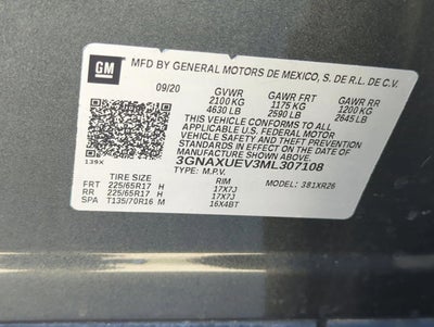 2021 Chevrolet Equinox AWD LT