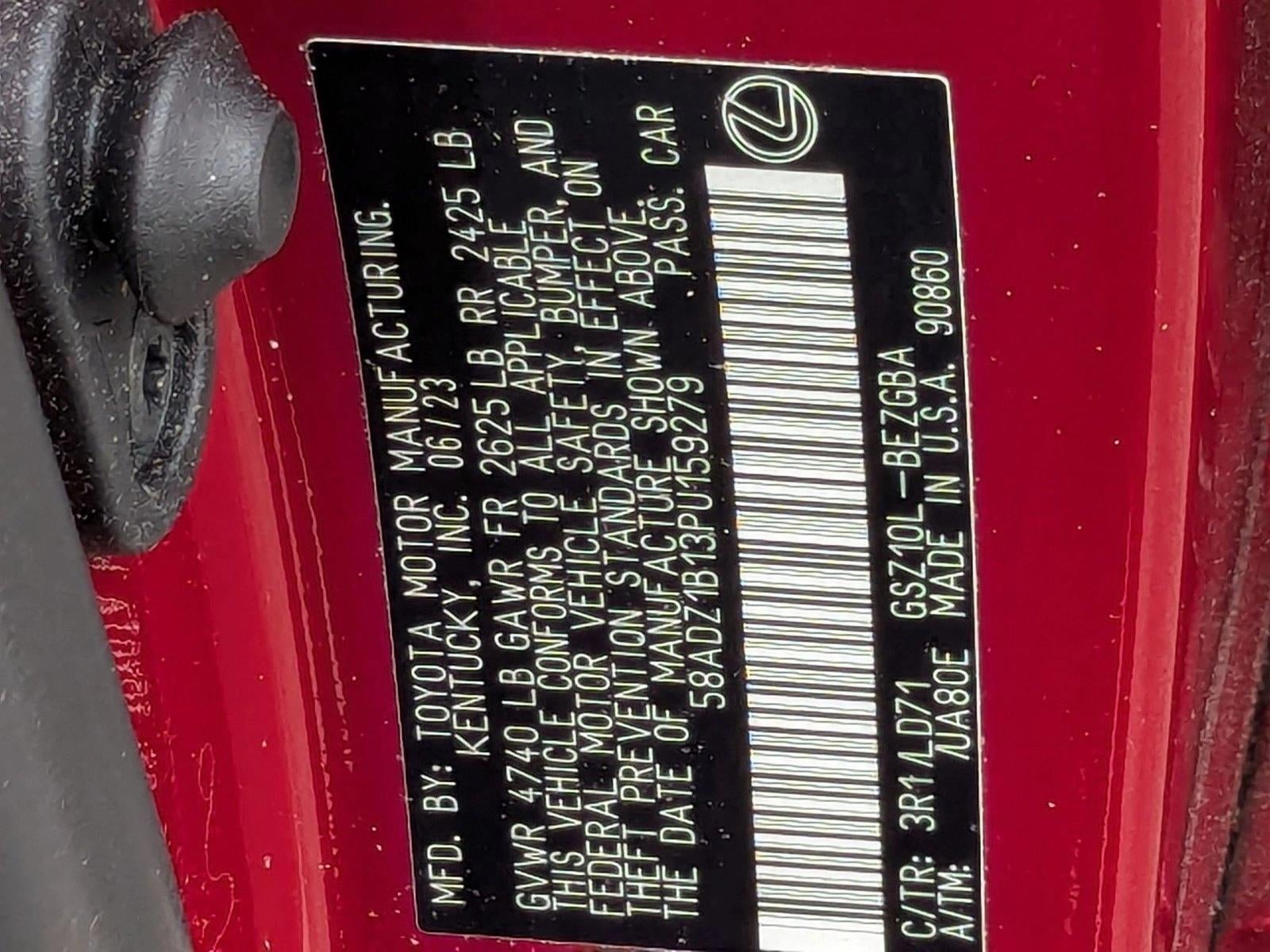 2023 Lexus ES 350 FWD