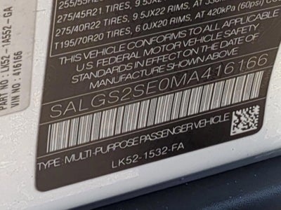 2021 Land Rover Range Rover P525 Westminster SWB