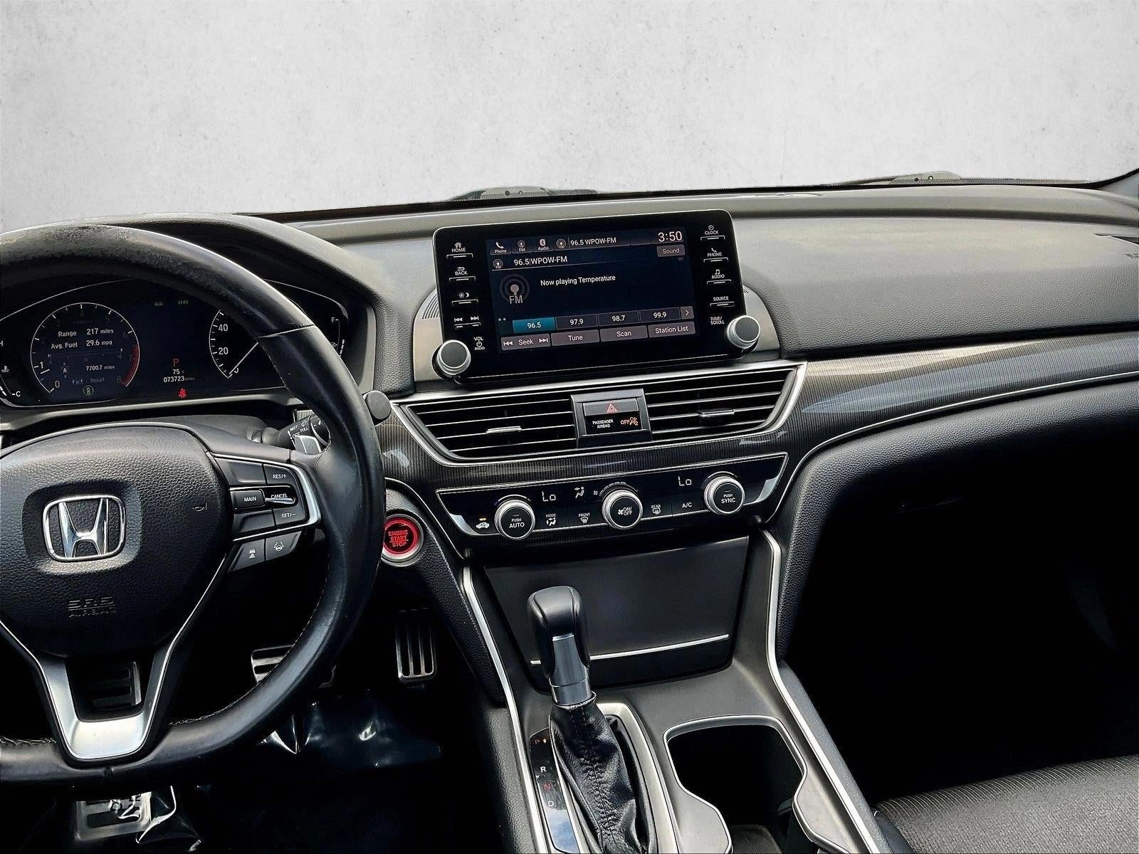2018 Honda Accord Sedan Sport 1.5T CVT