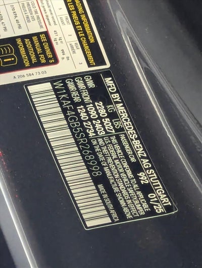 2025 Mercedes-Benz C-Class C 300 Sedan