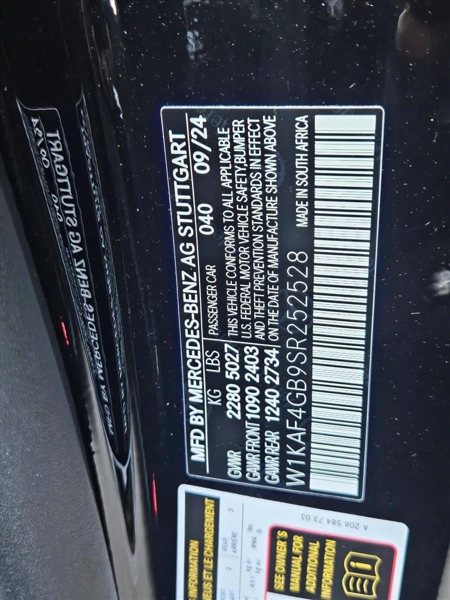 2025 Mercedes-Benz C-Class C 300 Sedan