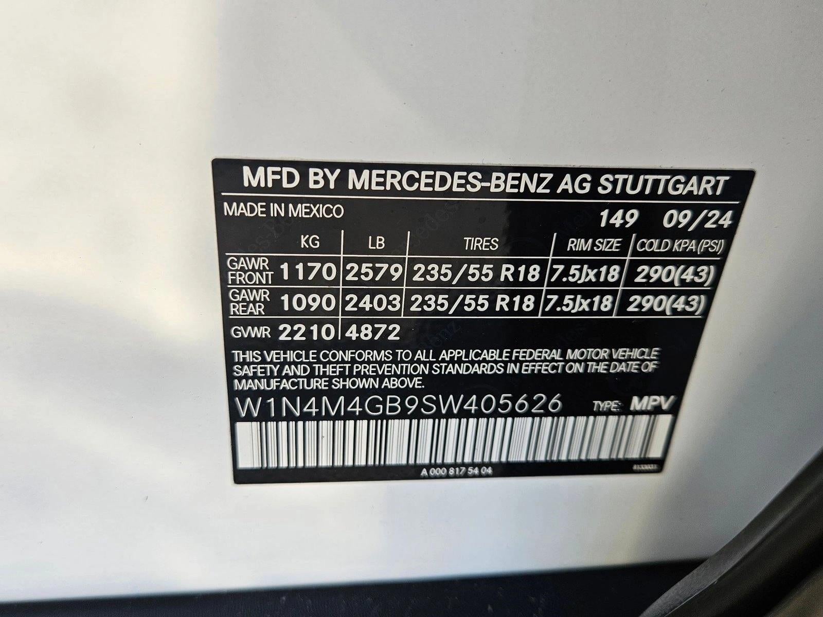 2025 Mercedes-Benz GLB GLB 250 SUV