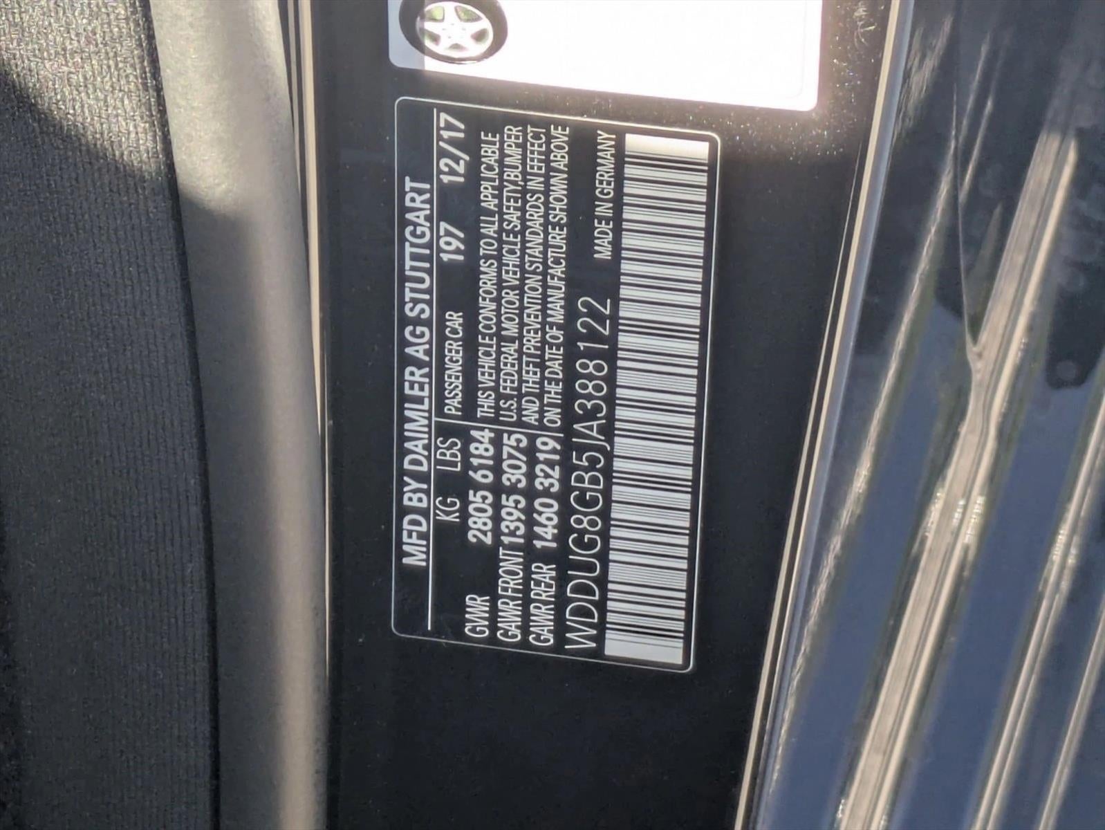 2018 Mercedes-Benz S-Class S 560 4MATIC® Sedan