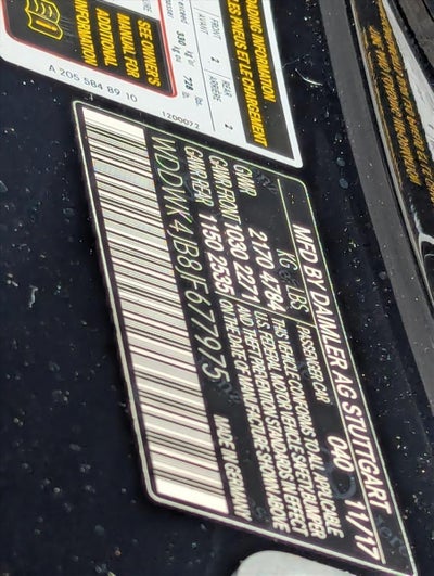 2018 Mercedes-Benz C-Class C 300 Cabriolet