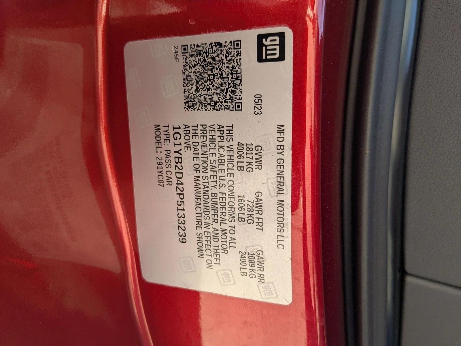 2023 Chevrolet Corvette Stingray Coupe 2LT